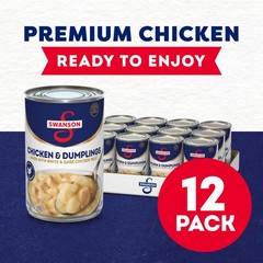 Swanson Canned Chicken and Dumplings With White Dark 10.5 oz (Pack of 12)