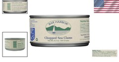 All-Natural Chopped Surf Clams – 6.5 oz – Perfect for Gourmet Dishes