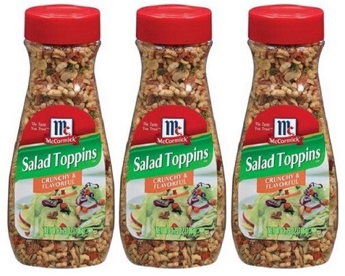 McCormick Salad Toppings Crunchy & Flavorful 3 Pack