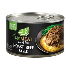 (2 pack) CPG unMEAT Roast Beef Style, 12.7 oz Can