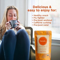 Brodo Organic Chicken Broth | Nutrient Dense, Chef 236.588 milliliters