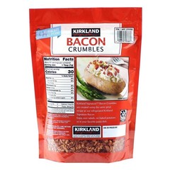 Kirkland Signature Naturally Smoked Pork Bacon Crumbles 20 oz Pantry Pack
