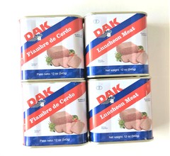 4 Dak Luncheon Meat Fiambre Cerdo Jamonilla Sandwich Spread Spanish Cooking Food