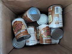 Keystone Meat 14.5oz Dented Cans Ground Beef 14.5oz Dented Cans – 4 Pack