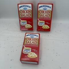 Brunswick Chicken Salad With Crackers 3 Pack 3oz Bumble Bee Ready To Eat Snack
