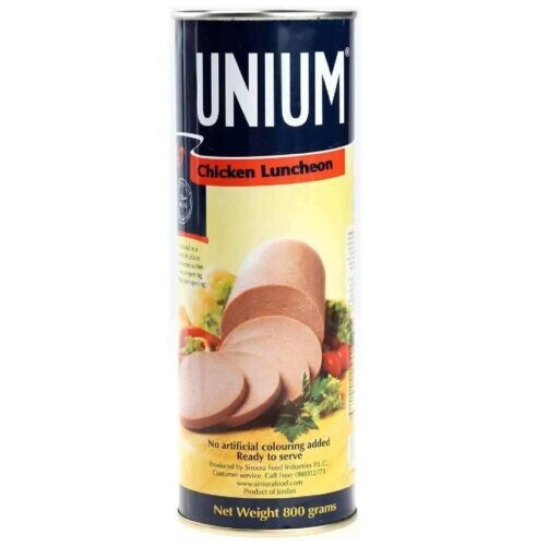 1X Unium Luncheon Chicken Halal ( 800 gram) لانشون دجاج يونيوم