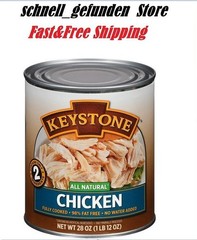 Keystone All Natural Chicken Canned -28 oz ,Free Shipping