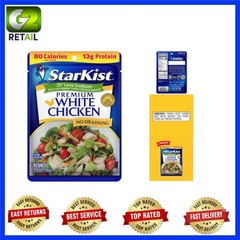 Versatile 2.6 oz Less Sodium Chicken Pouch – Perfect for Quick Recipes or Snacks