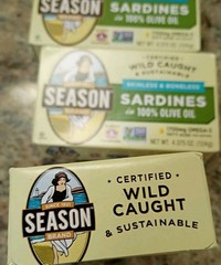 Season Wild Caught Skinless Boneless Sardines 4.375 Oz 22g Protein Lot Of 3