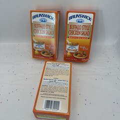 Brunswick Buffalo Chicken Salad W/ Crackers 3 Pack 3oz Bumble Bee Ready To Eat