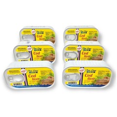 Foie Gras of the Sea Icelandic Cod Liver – Wild Caught Canned Cod Liver in Ow…