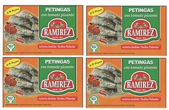 4 x Ramirez – Small Sardines “Petingas” in Spicy Tomato – Product of Portugal