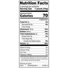 Great Value Premium White Chicken, 2.6 Oz, 5 Pack