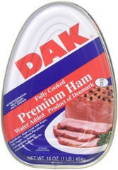Dak, Premuim Ham, 16 Oz (Pack of 6) 1 Pound
