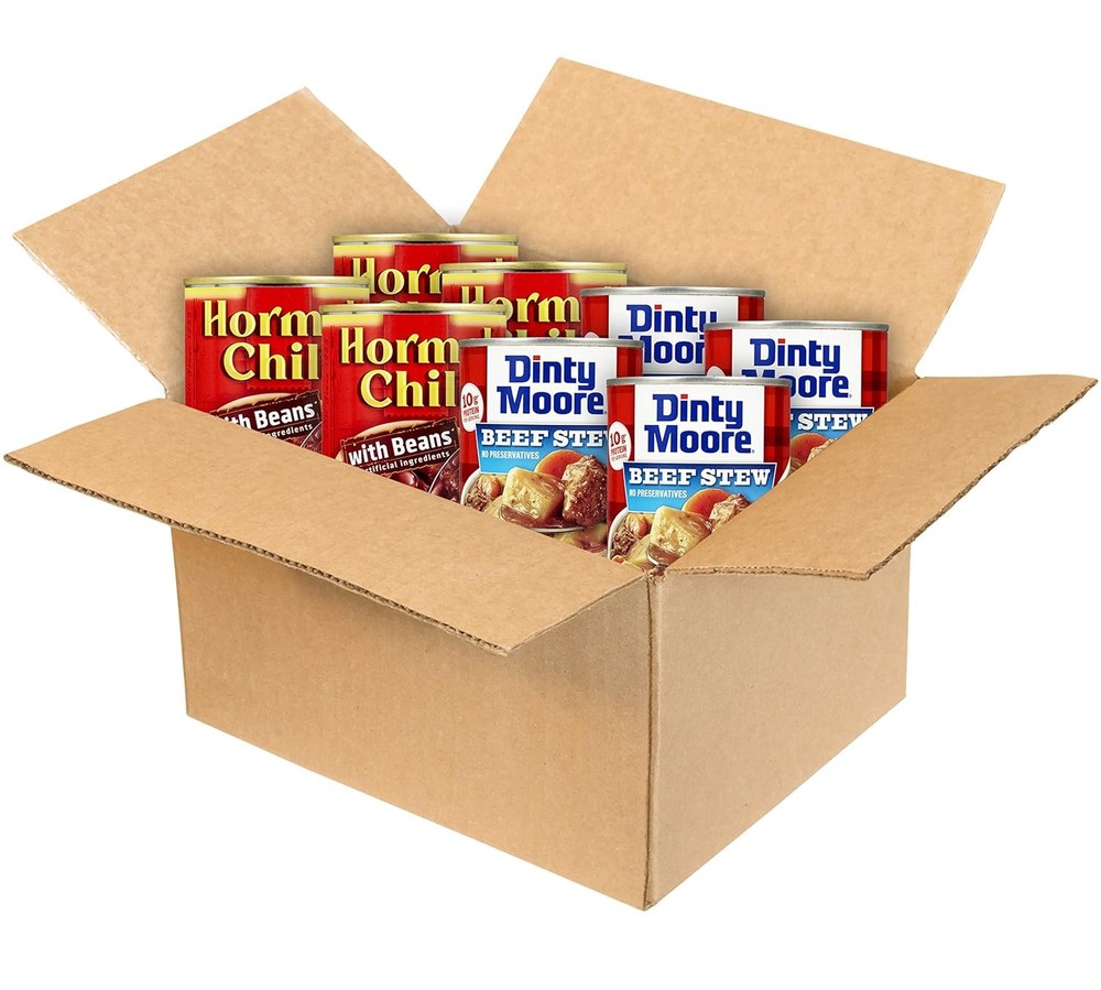Chili and Beef Stew Variety Pack 8 Cans