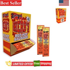 Bulk Herb’s Red Hot Sausage 50ct – Delicious, Budget-Friendly & Flavorful