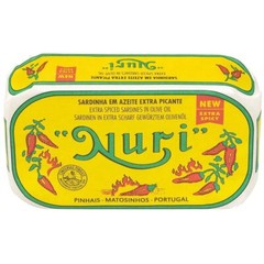 Portuguese Sardines in Extra Spiced Olive Oil – 4 Pack – (4.4 oz cans)