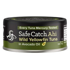 Safe Catch Wild Ahi Yellowfin Tuna Fish Canned, Wild Caught, Lowest Mercury, …