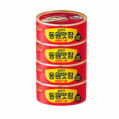 Dongwon Spicy Sesame Oil Tuna 4 Pack Korean Canned Tuna Ready To Eat 19.04 oz