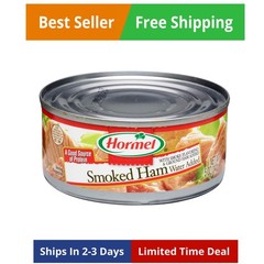 Canned Ham, Smoked, 5 Ounce Pack of 12