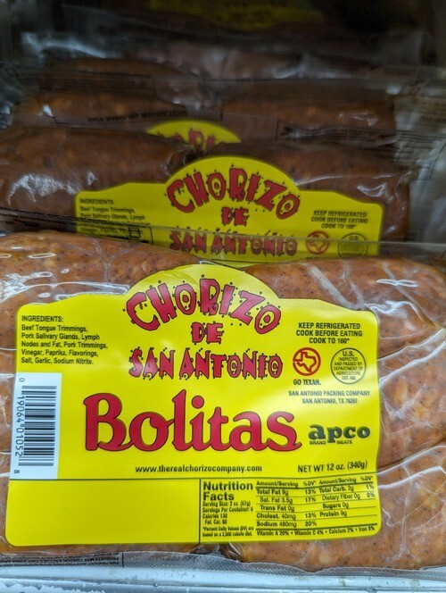 Apco Chorizo de San Antonio Bolitas 12 Oz (4 Pack)