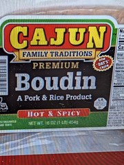 Cajun Family Traditions Hot & Spicy Boudin 16 Oz (4 Pack)