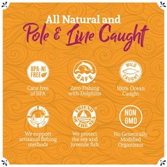 Artisanal Wild Tuna Fillets in Olive Oil & Turmeric Curry, Pole & Line Caugh…