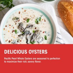 Whole Oysters 8 oz Can Pack of 12