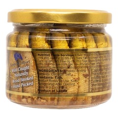 MW Polar Naturally Alder Wood Smoked Brisling Sardines in Olive Oil, 9.5oz Ja…
