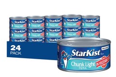 StarKist Chunk Light Tuna in Oil – 12 oz Can (Pack of 24)