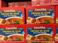 8 Pack Conchita Foods Tuna Fish Dip, Zesty Flavor, Size 4 oz Each, Shelf-Stable