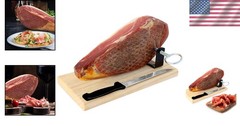 Delicious Boneless Serrano Ham with Ham Stand – Perfect Gluten Free Gift 1 Kg