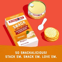 Bumble Bee Snack On The Run Protein Snack Chicken Salad w/ Crackers 3pk