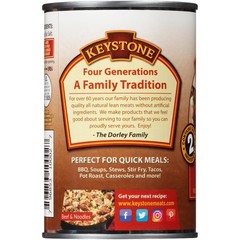 Keystone All Natural Beef, 14.5 oz Can