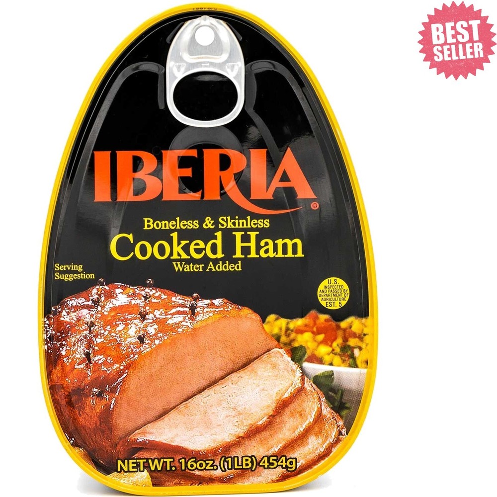 Boneless & Skinless Cooked Ham, 16 oz