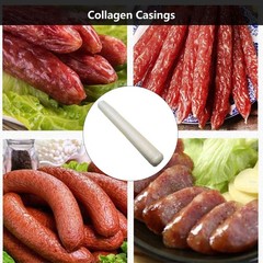 Fresh Collagen Casing For Sausage Making 15 Meters 20mm Meat Ham Maker Tool