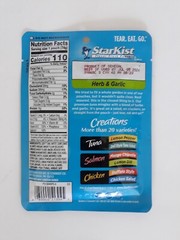 StarKist Tuna Creations, Herb and Garlic, 2.6 oz Pouch