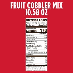 Louisiana Fish Fry Cobbler Mix 10.58 oz Pack of 8