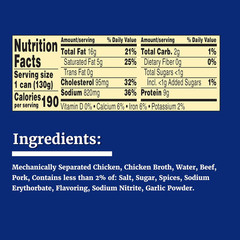 Libby’S Vienna Sausage in Chicken Broth, Canned Sausage, 4.6 OZ (Pack of 24)