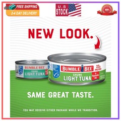 Bumble Bee Chunk Light Tuna In Oil 5oz Cans Pack of 24 Wild Caught Skipjack Tuna