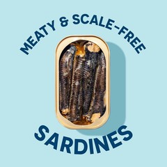 Tender Wild Sardines in EVOO – Gluten-Free, 12 Pack, Rich in Protein & Omega-3s