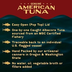 Albacore Tuna, No Added Salt 6.0 OZ