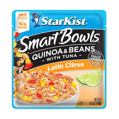 Starkist Smart Bowls Latin Citrus, 4.5 Oz Pouch (Pack of 12) – Features Quinoa &