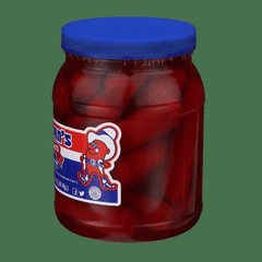 Pickled Sausage Snack Links Low Carb Protein Smoked Ready to Eat 32oz Jar New