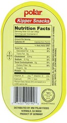 (6 pack) MW Polar Smoked Boneless Herring Kipper Snacks, 3.53 oz Can