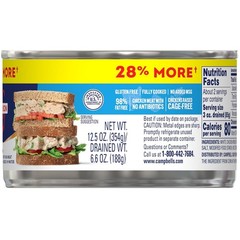Ready-to-Eat Swanson White Chunk Chicken Breast – 98% Fat-Free, 12.5oz