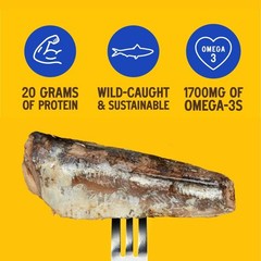 Friend of the Sea Certified Sardines – Wild Caught, 12-Pack