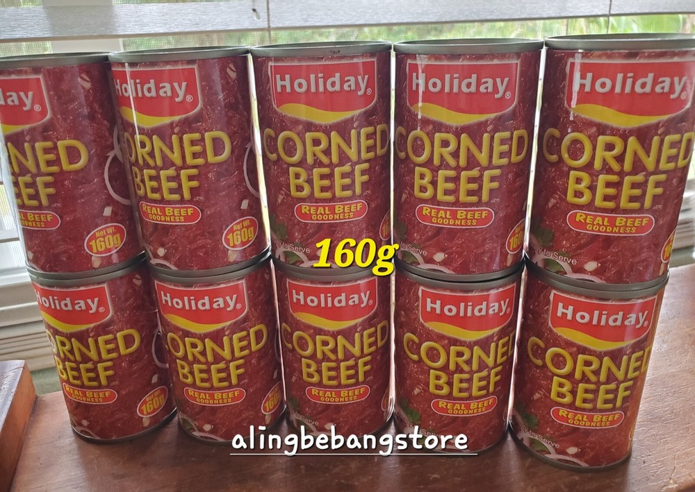 HOLIDAY Corned Beef 160g (10 Cans) Fresh From Pinas!