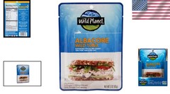 Wild-Caught Albacore Tuna in Sea Salt, 3 oz Pack – Keto & Paleo Friendly