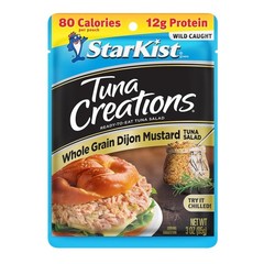 StarKist Tuna Creations Whole Grain Dijon Mustard 3oz Pouch 24 Pack